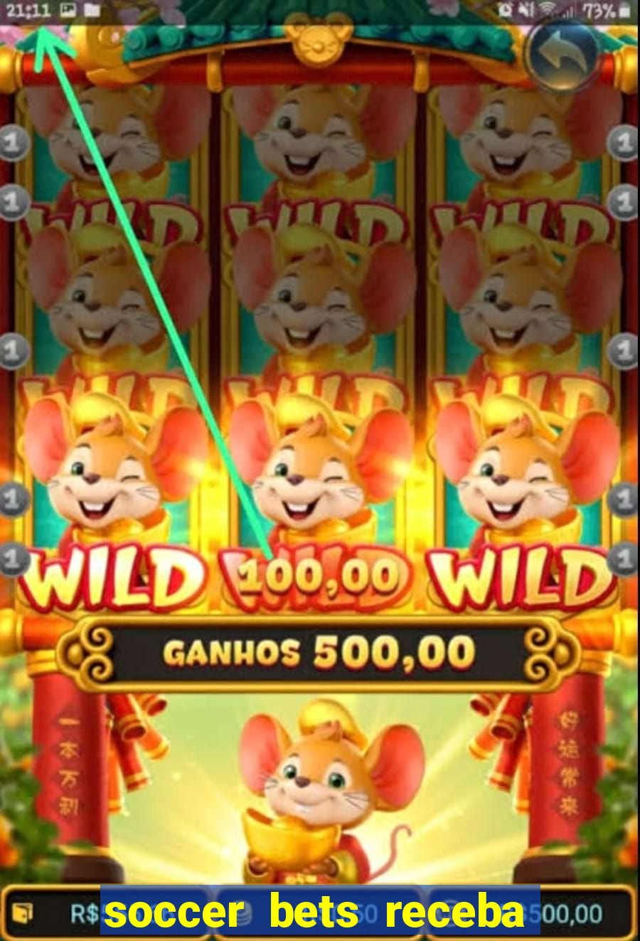 soccer bets receba seu dinheiro